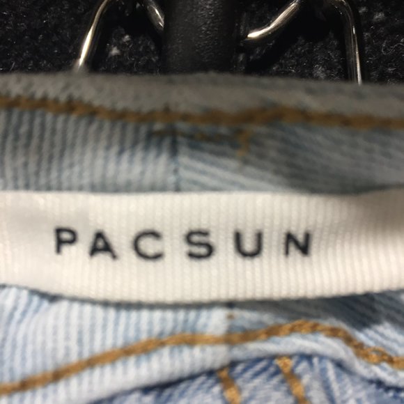 PACSUN PATCHWORK DENIM JEANS SIZE 26 - Picture 6 of 6